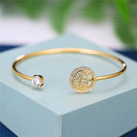 Adjustable Tree of Life Bracelet - Elowen