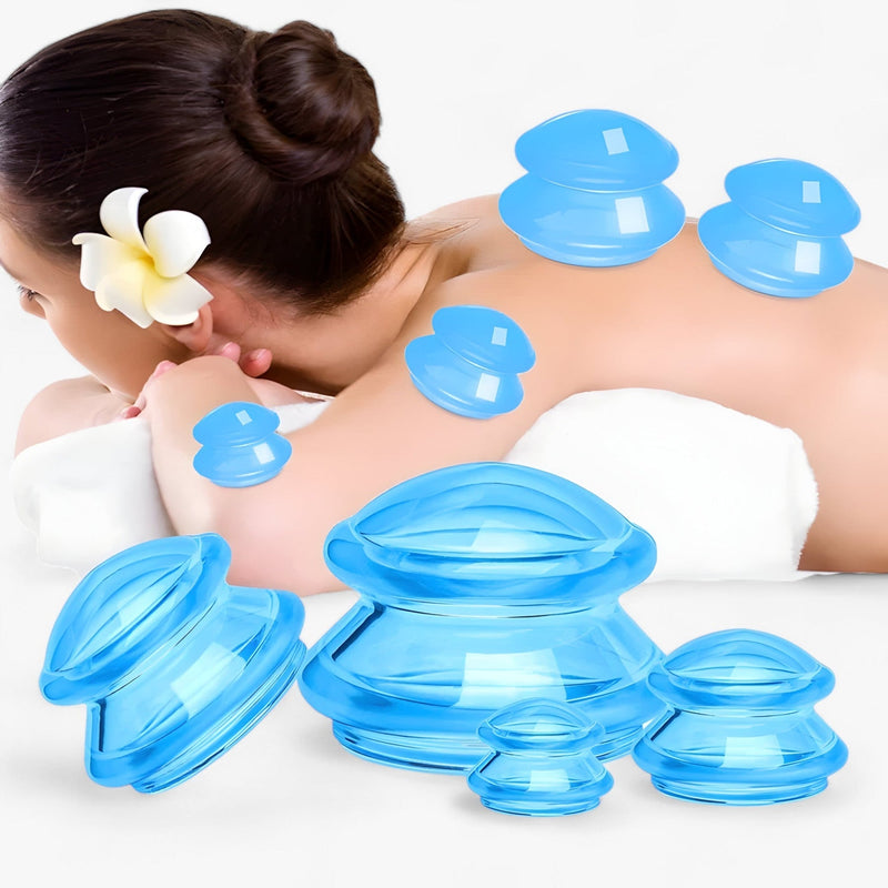 Silicone Cupping Therapy Set - GlowCupp