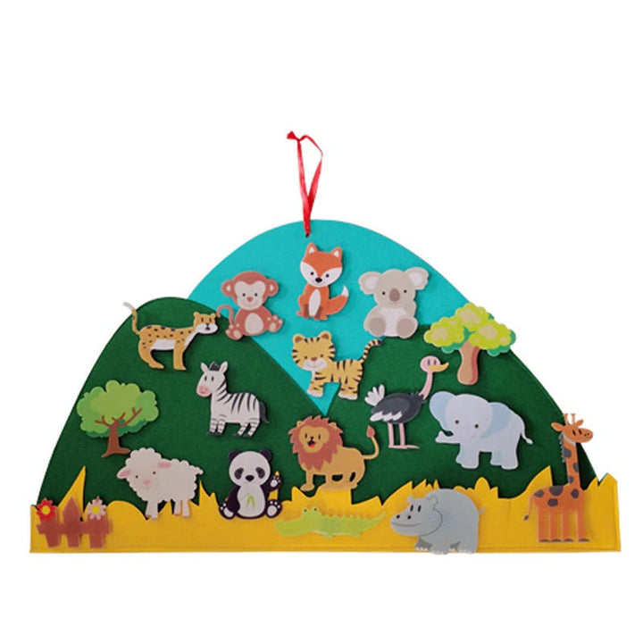 DIY Viltbord voor Kinderen - AnimalAdventure