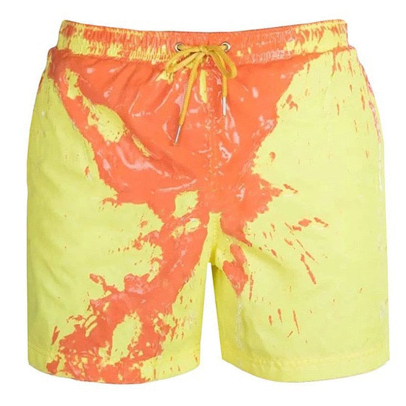 Kleurveranderende heren zwemshorts met thermoeffect - Zomerhoogtepunt 2025