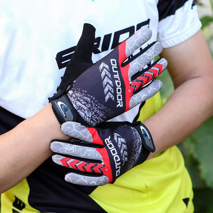 Puños impermeables y transpirables para ciclismo con superficie de agarre - Rivaro