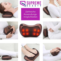Portable Massage Cushion with Deep Shiatsu Massage - ThermoRelax Pro