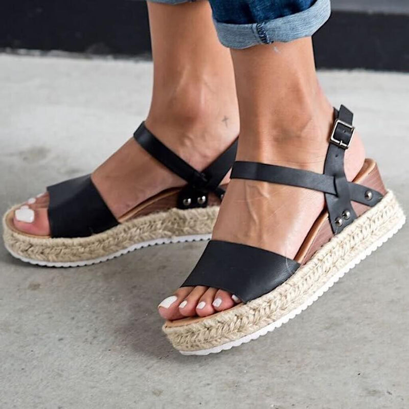 Trendy Women's Espadrille Summer Sandals – Liv