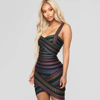 Trendy striped bodycon – Liana