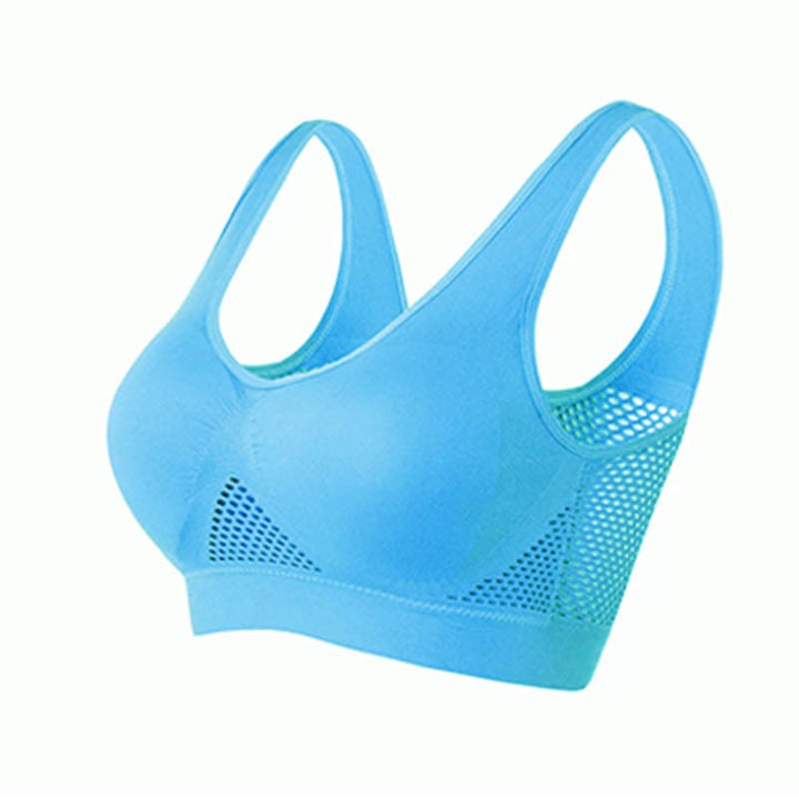 Breathable Mesh Sports Bra - Sofia