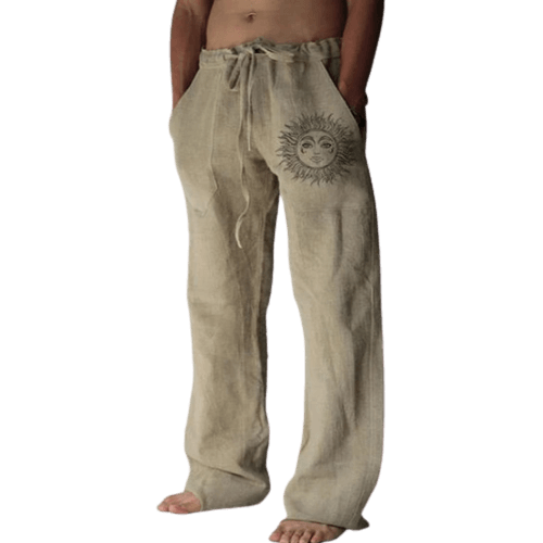 Light & comfortable men's summer pants made of linen – Nilo