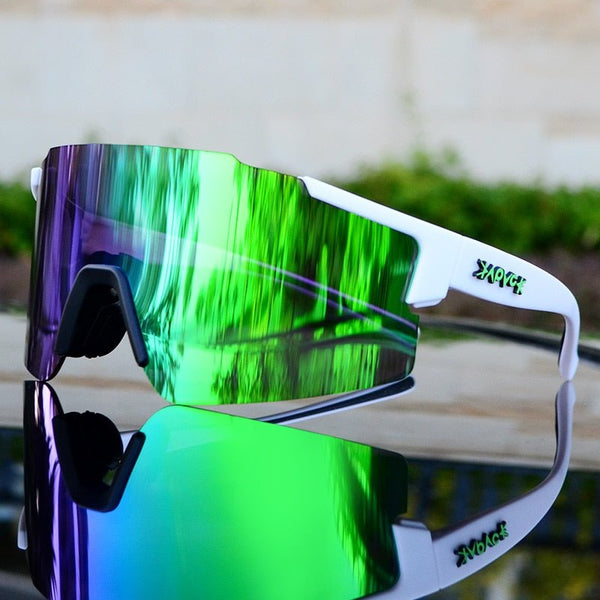 Sporty Mirrored Cycling Sunglasses - Veloshade