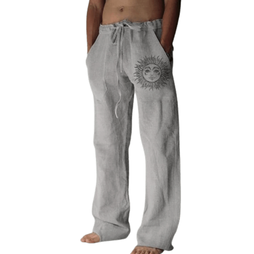 Light & comfortable men's summer pants made of linen – Nilo