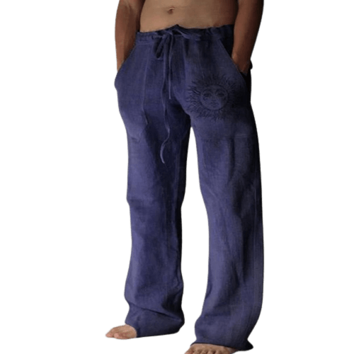 Light & comfortable men's summer pants made of linen – Nilo