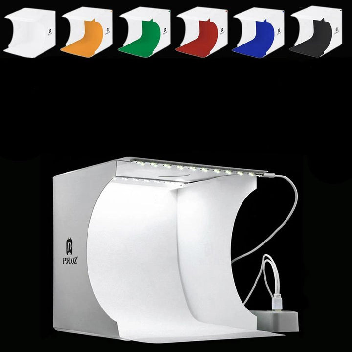 Portable Photo Studio with LED Lighting – LumiCube