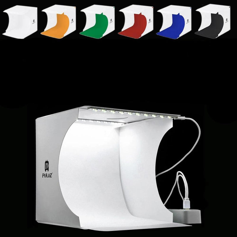 Portable Photo Studio with LED Lighting – LumiCube