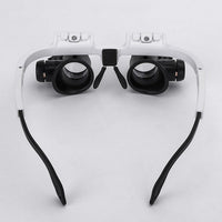 HD Magnifying Glasses with LED Light and Interchangeable Lenses - Optiview