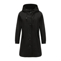 Stylish Windproof Trench Coat - Livia