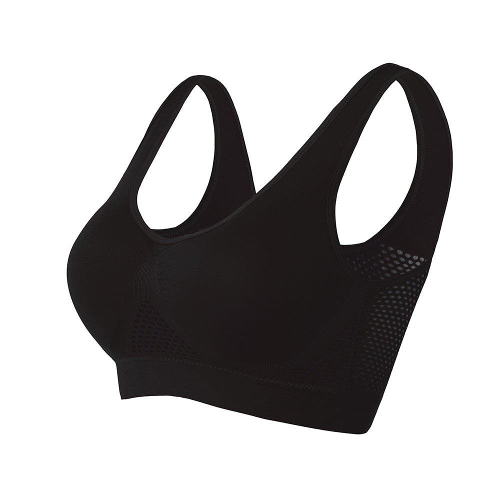 Breathable Mesh Sports Bra - Sofia