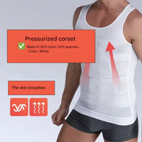 Shaping Men’s Shirt with Corrective Effect – Noah