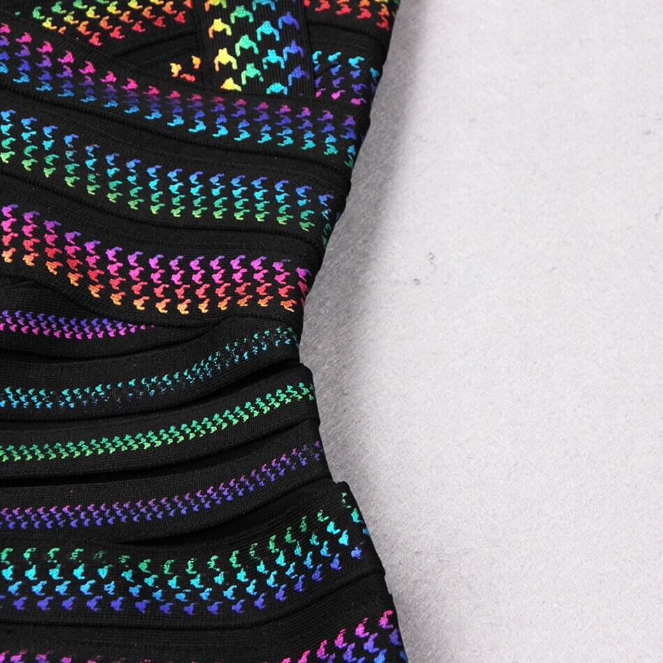 Trendy striped bodycon – Liana
