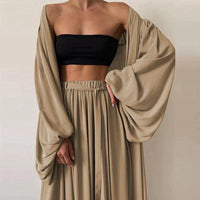 3-Piece Summer Set with Blazer, Pants & Top - Leonie