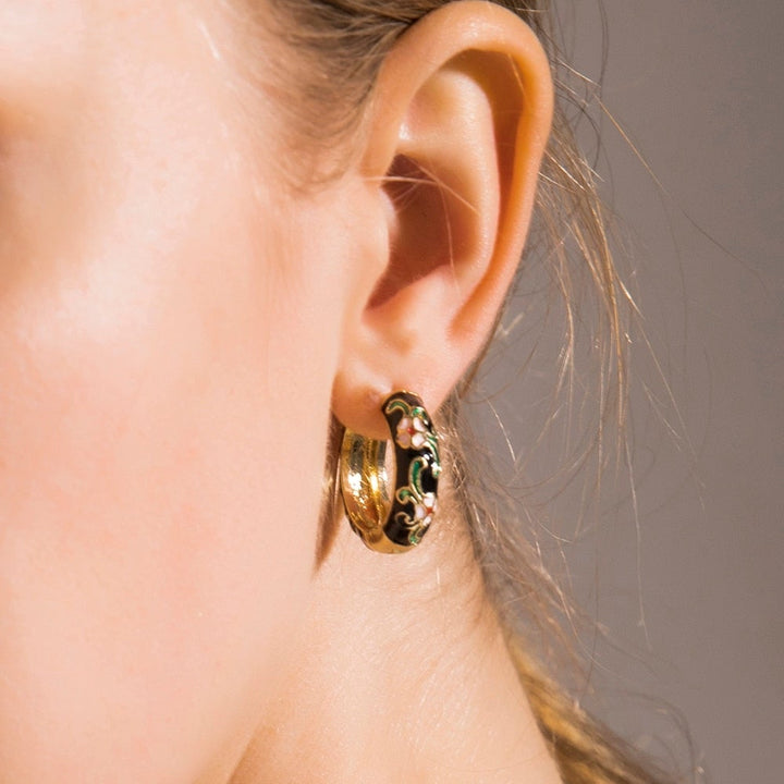 Luxury Flower Earrings - Roselle