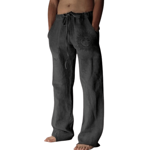 Light & comfortable men's summer pants made of linen – Nilo