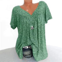 Women's Boho Summer Blouse with Floral Print - Celeste