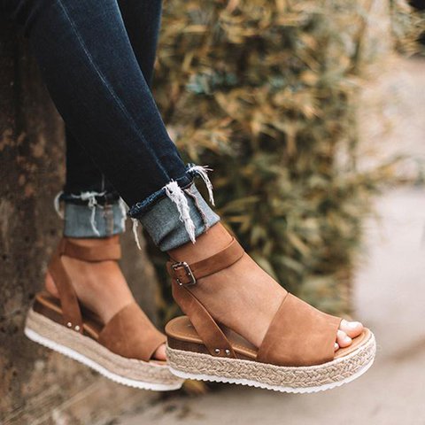 Trendy Women's Espadrille Summer Sandals – Liv