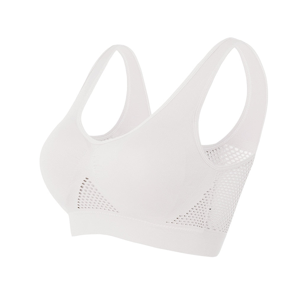 Breathable Mesh Sports Bra - Sofia