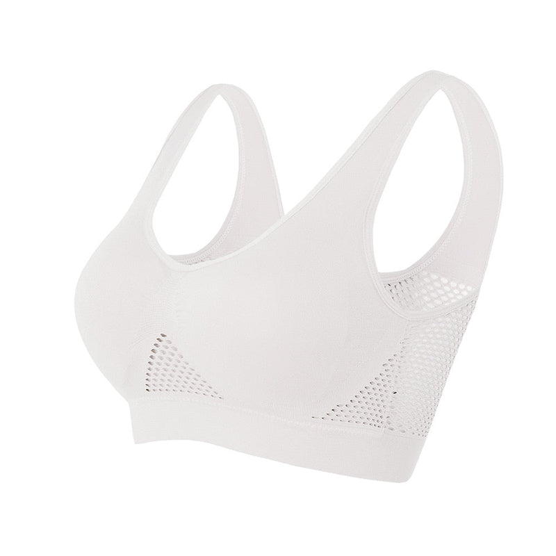 Breathable Mesh Sports Bra - Sofia