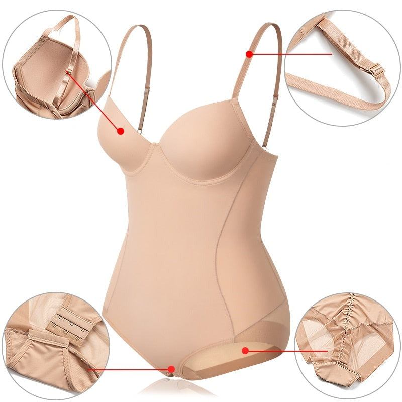 Chic Slimming Shapewear Bodysuit - Élise
