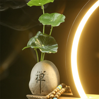 Witte Hert Wierookbrander Lamp - SereneStag