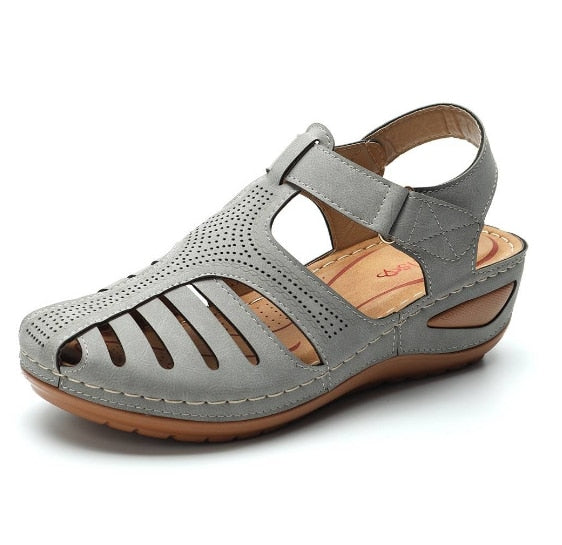 Leather Orthopedic Women's Sandals – Elin