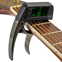 2-in-1 Guitar Capo & Tuner – TuneGrip