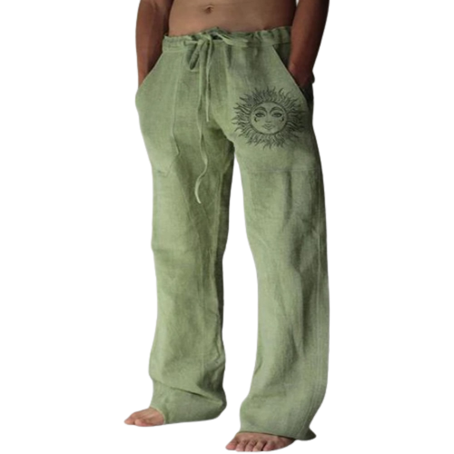 Light & comfortable men's summer pants made of linen – Nilo