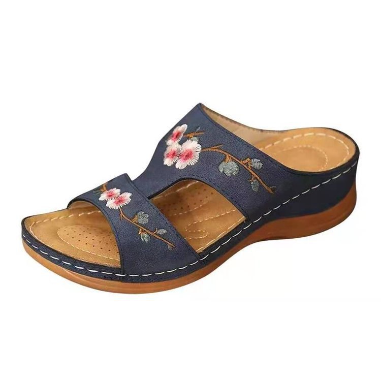 Orthopedic Women's Floral Sandals – Florina