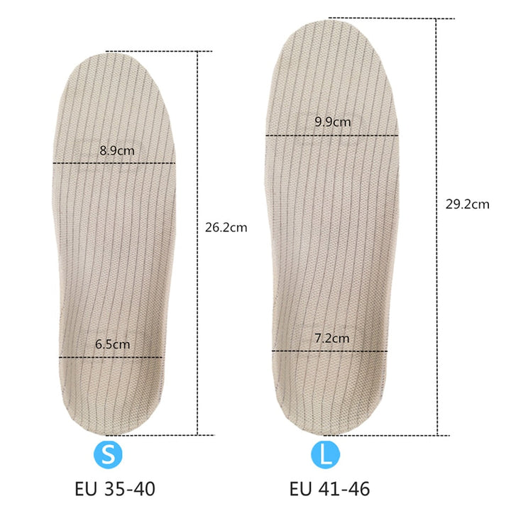 Comfortabele Orthopedische Inlegzolen voor Platvoeten - FlexiArch