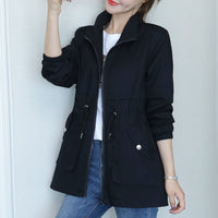 Women's Mid-Season Jacket with Stand-Up Collar – Marielle