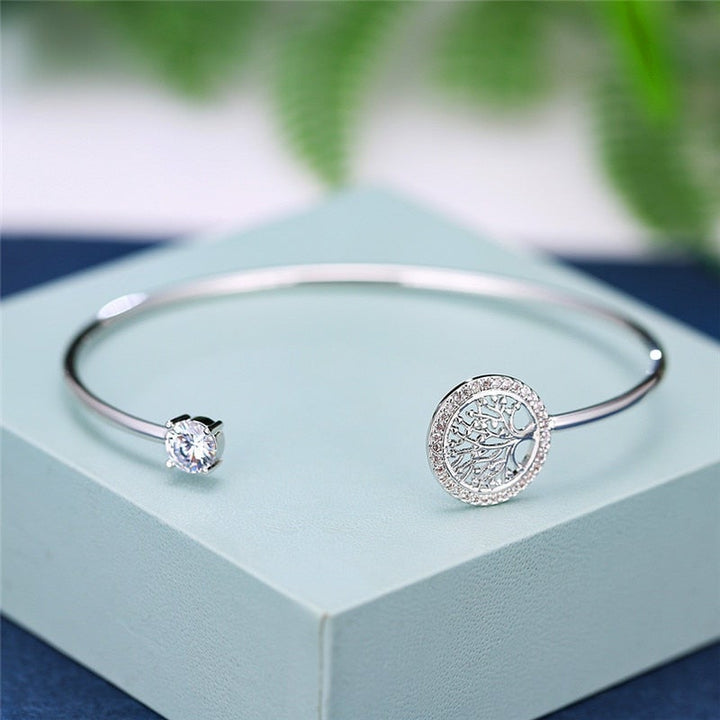 Adjustable Tree of Life Bracelet - Elowen