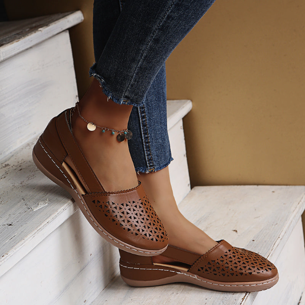 Orthopedic Slip-Ons with Cutouts - Lena