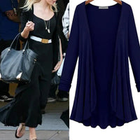 Knitted Women's Cardigan with Ruffles - Chiara