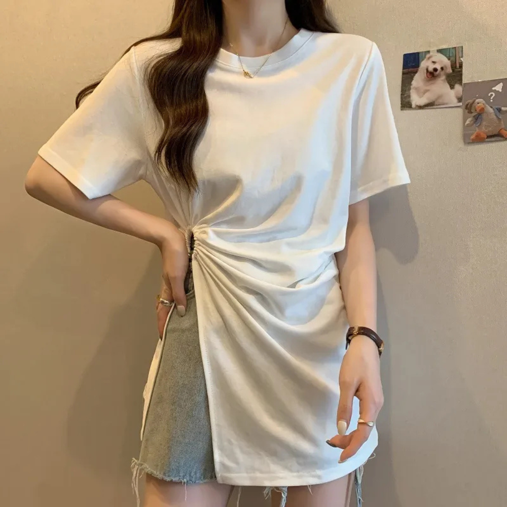 Asymmetrical Top for Women - Sienna