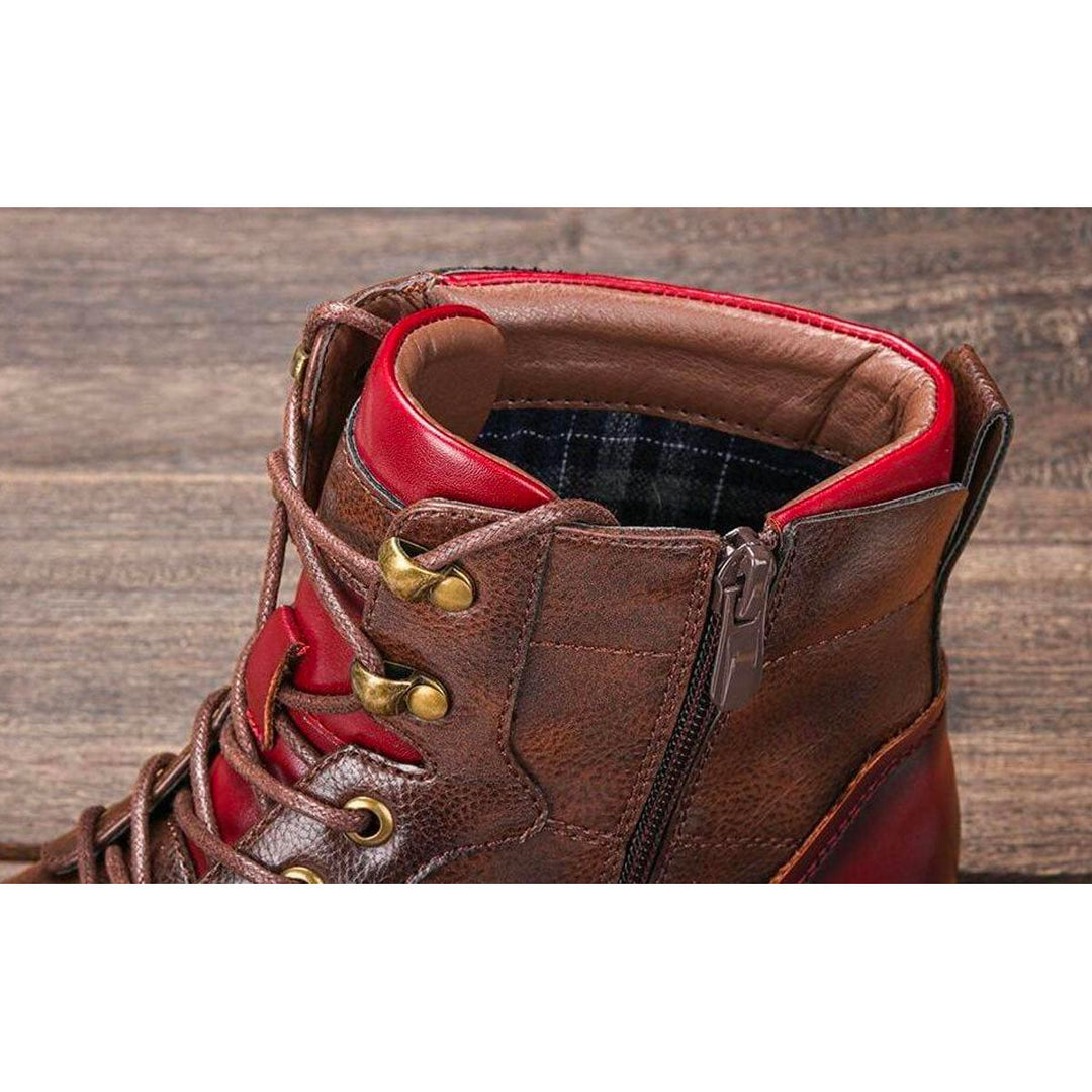 Brown Men's Oxford Boots – Jules