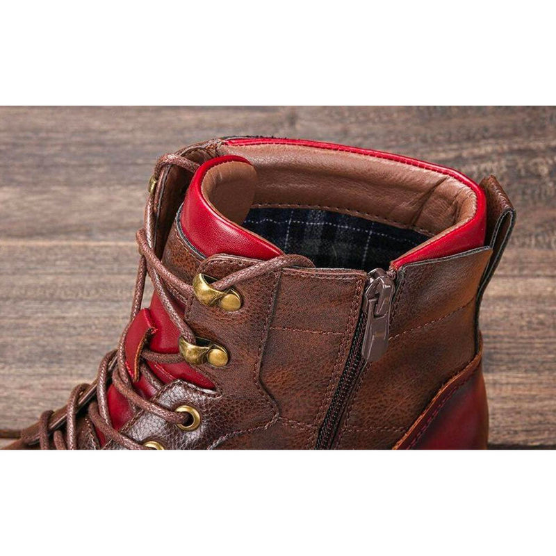 Brown Men's Oxford Boots – Jules