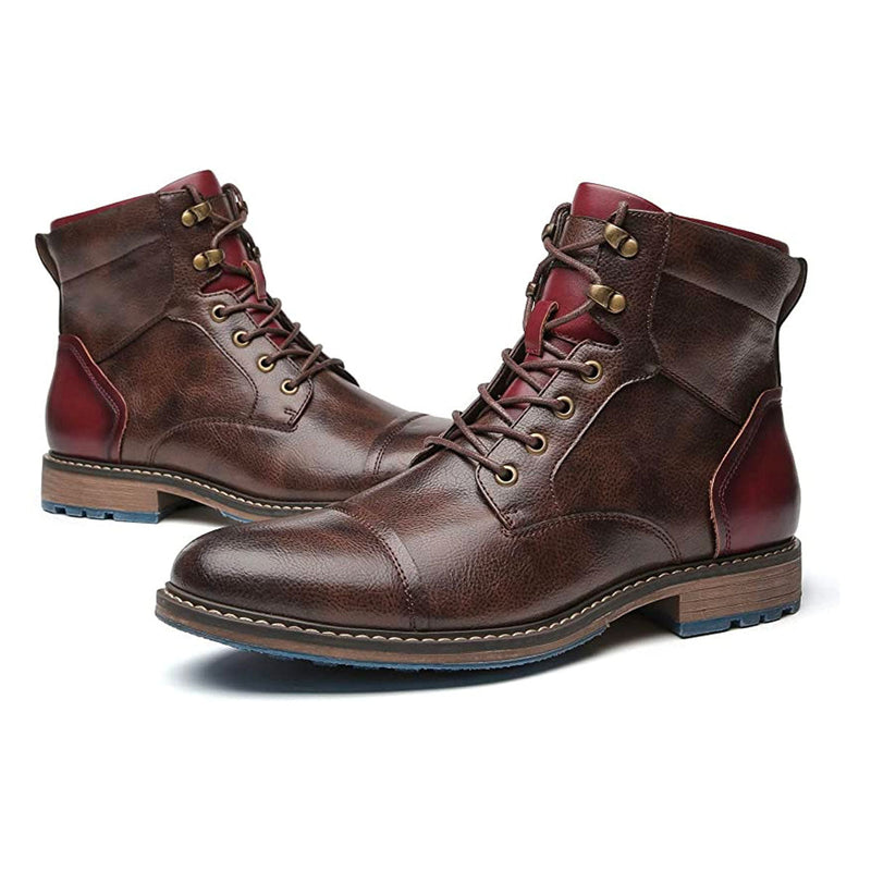 Brown Men's Oxford Boots – Jules