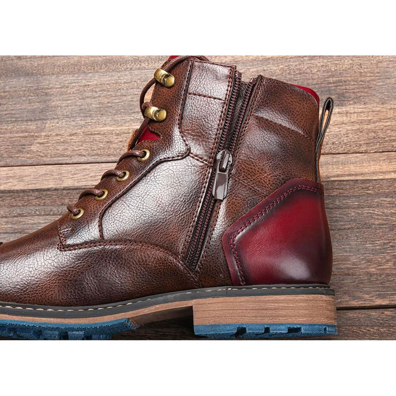 Brown Men's Oxford Boots – Jules