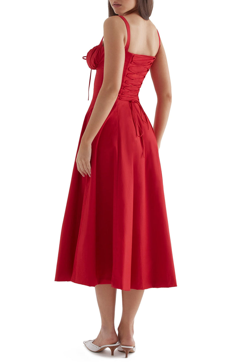 Bustier Summer Dress with Waist Shaper - Isabella