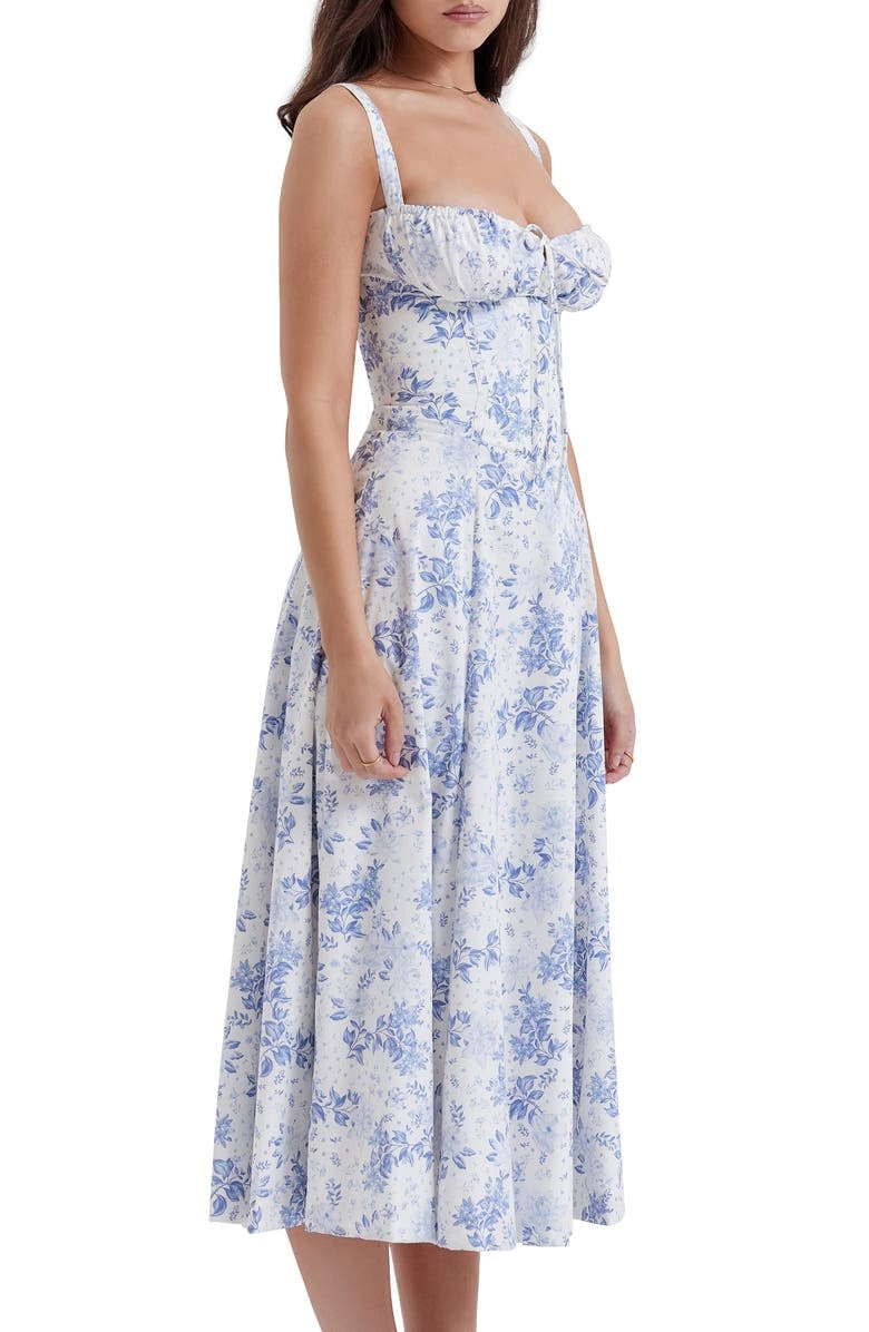Bustier Summer Dress with Waist Shaper - Isabella