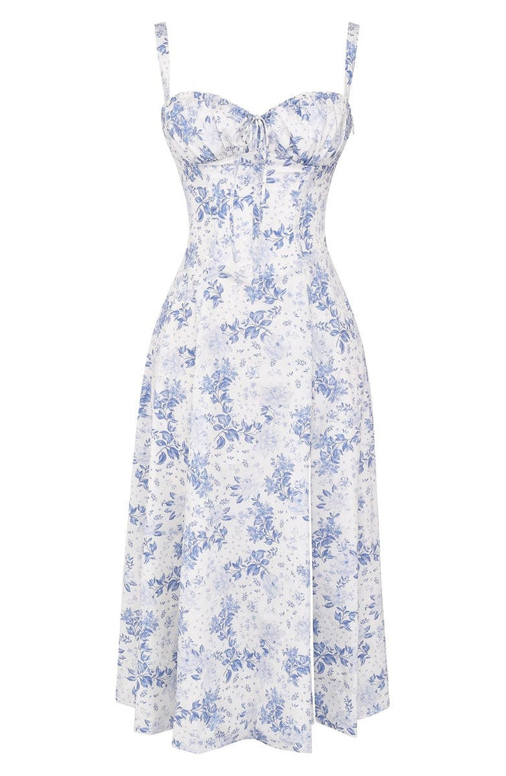 Bustier Summer Dress with Waist Shaper - Isabella