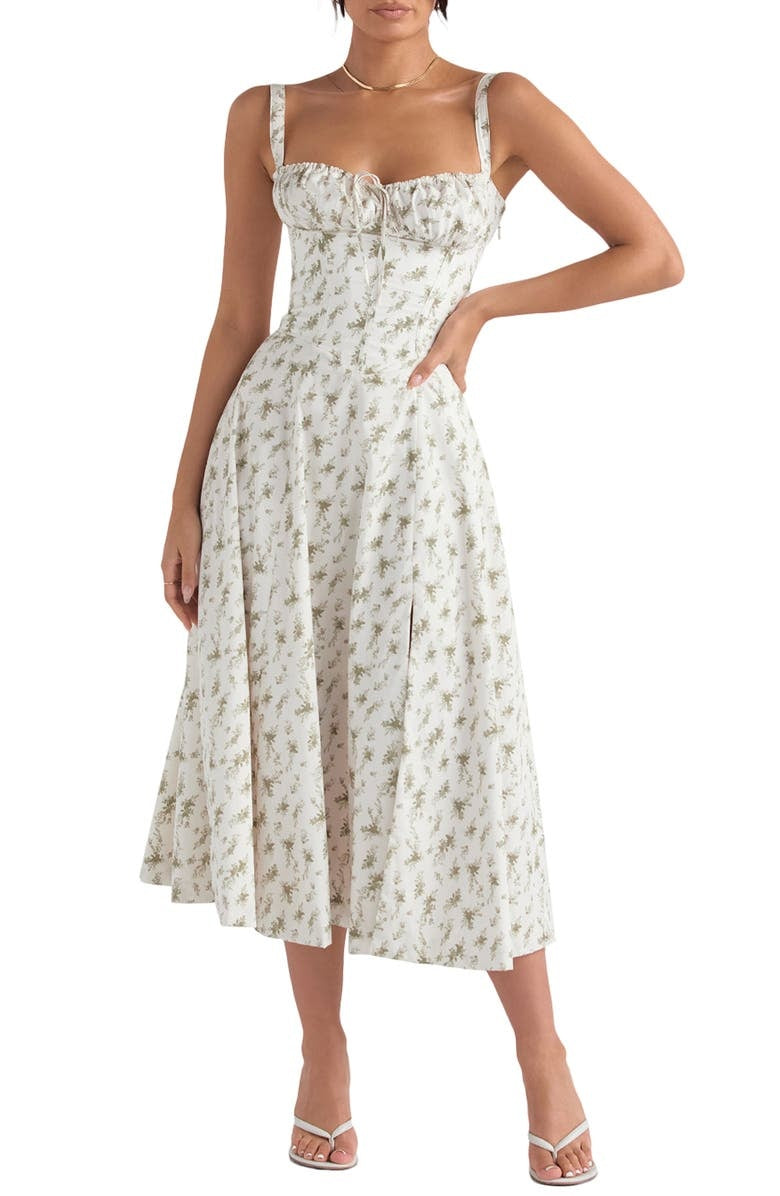 Bustier Summer Dress with Waist Shaper - Isabella