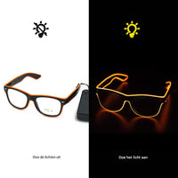 Glowing Neon Glasses - LumaGlow