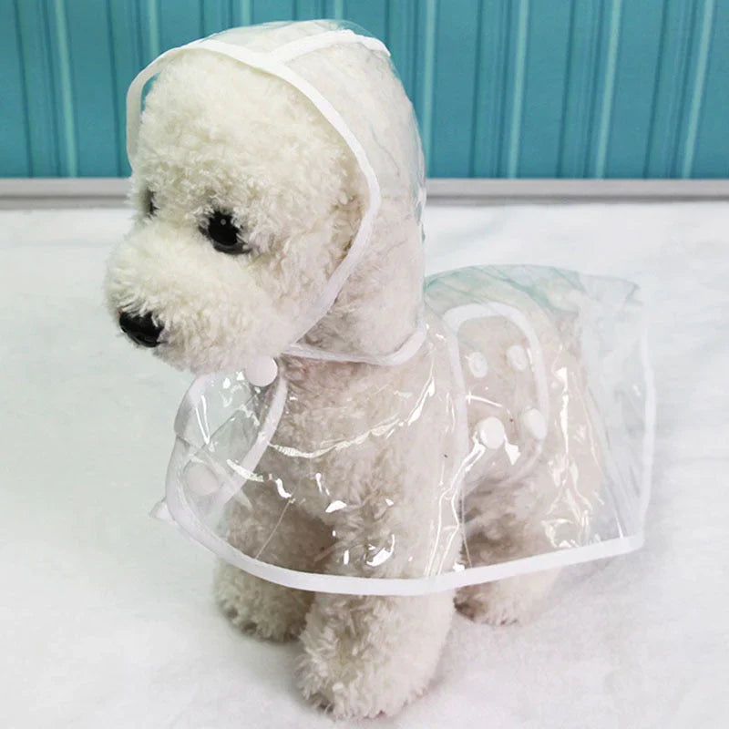 Transparent Waterproof Raincoat for Dogs - DryPaw