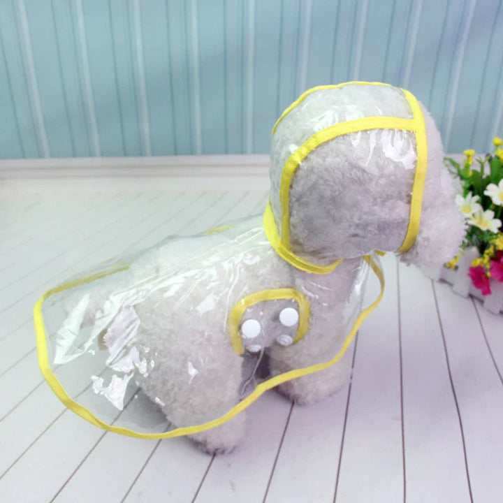 Transparent Waterproof Raincoat for Dogs - DryPaw